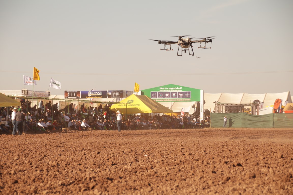 Demostración de drones